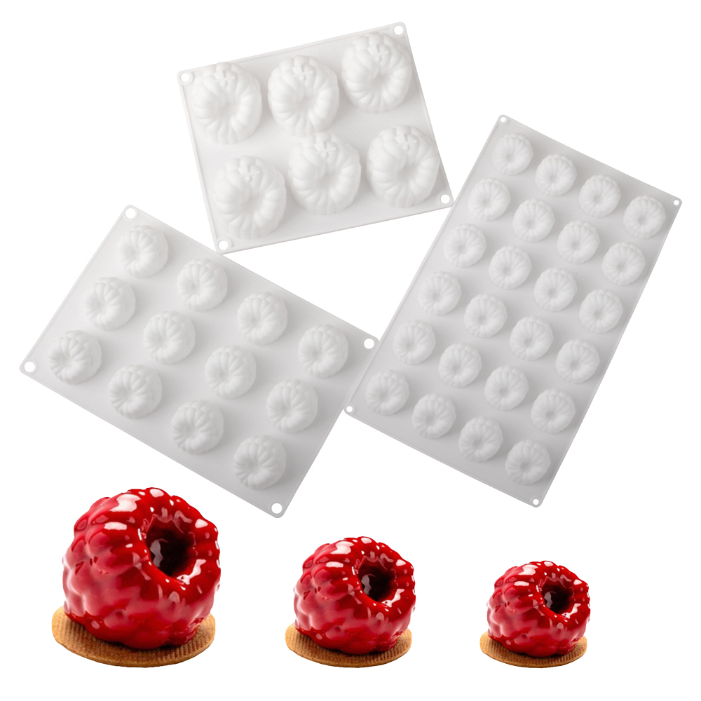 Kitchen Baking Items - 6/12/24-셀 라즈베리 디자인 식품 등급 실리콘
