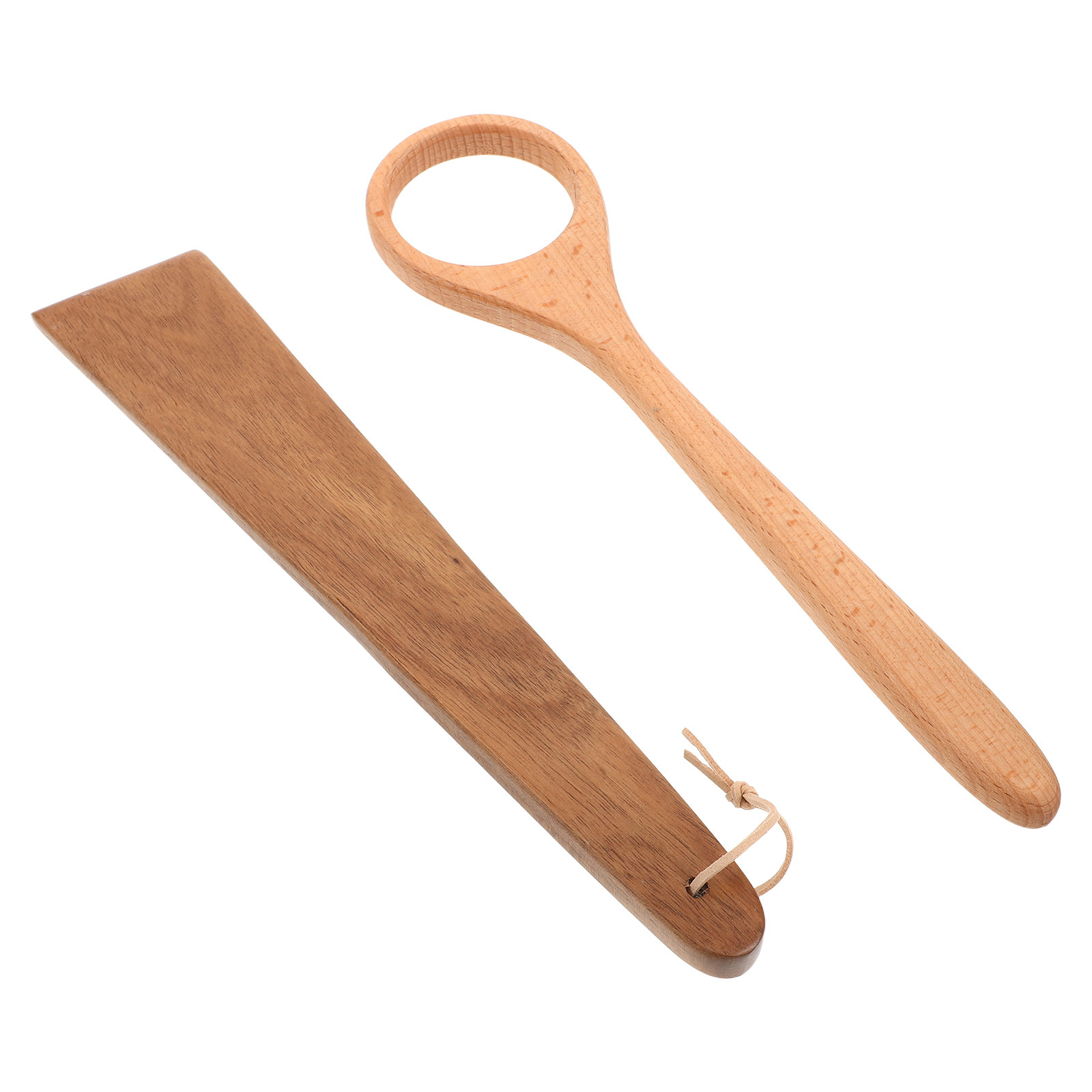 Dough Scraper Curved - 2개 세트, 곡선형 머리 부분이 있는