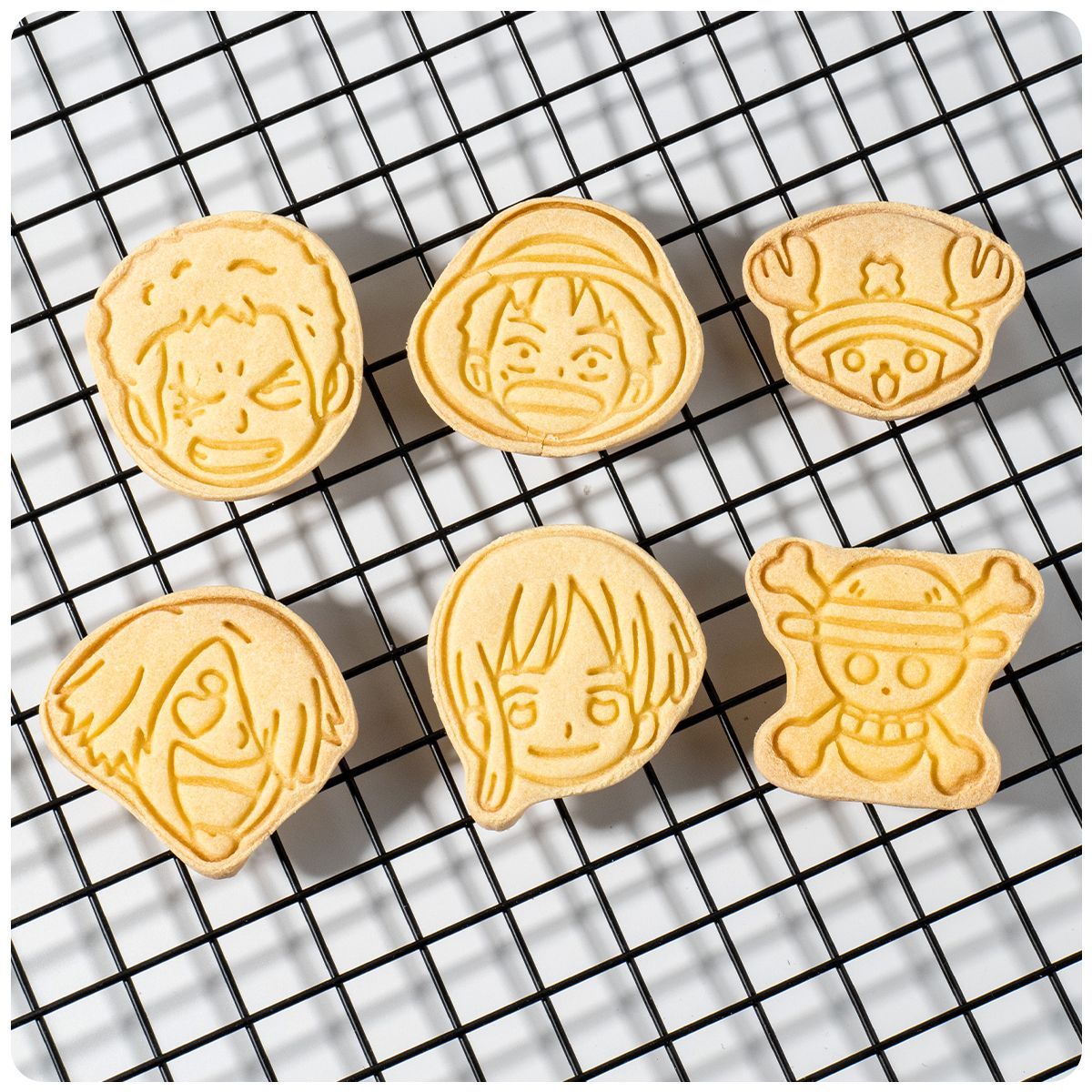 Kitchen Baking Items - 애니메이션 원피스 쿠키 커터 세트 루피