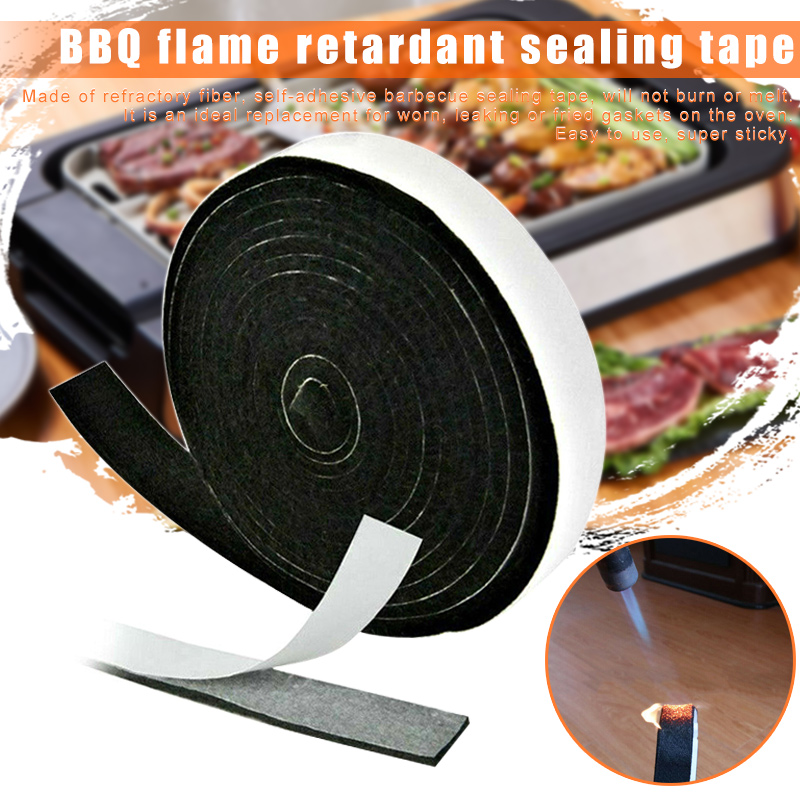 Kitchen Baking Equipment - 2cmx3.6m 고온 바비큐 스모커 가스켓 BBQ