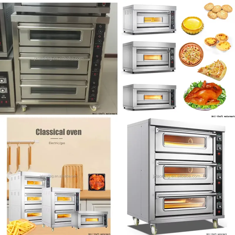 Kitchen Baking Equipment - 2026년형 3단 6트레이 상업용 주방 오븐