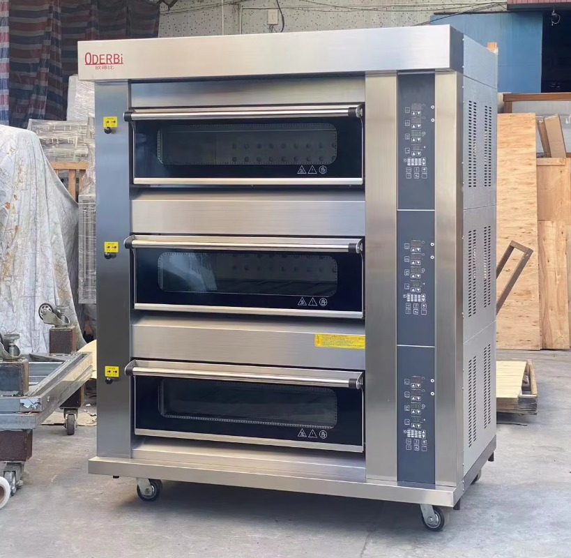 Kitchen Baking Equipment - 맞춤형 상업용 3단 6트레이 가스 오븐