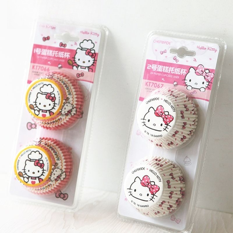 Kitchen Baking Items - 헬로 키티 프린트 컵케이크 라이너 귀여운