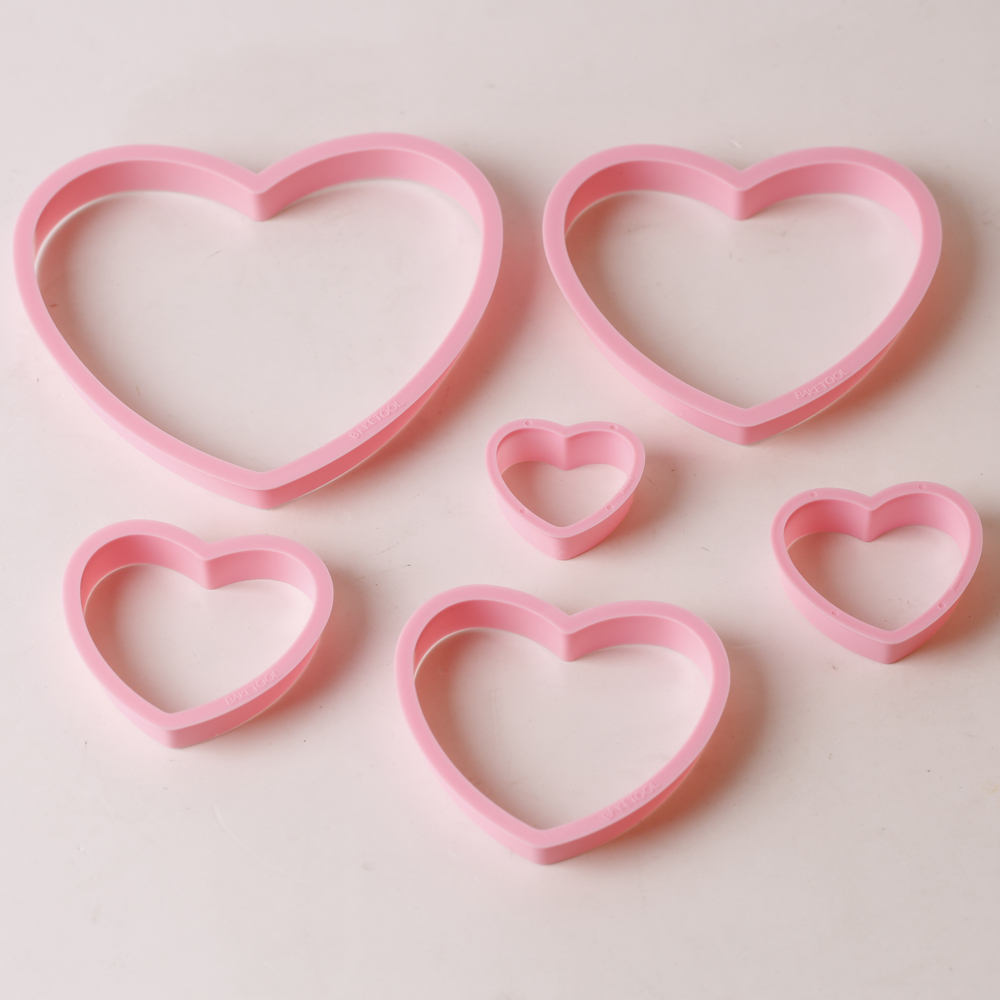 1set/3sets 핑크 하트 스타 꽃 쿠키 비스킷 커 - Kitchen Baking Items 리뷰 및 가격