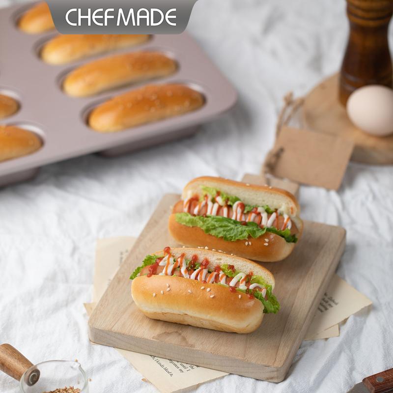 셰프메이드 8컵 타원형 롱 핫도그 빵틀 논스틱 베이킹  - Kitchen Baking Items 리뷰 및 가격