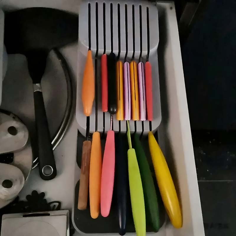 실용적인 서랍형 칼 보관함 - 주방용품 - 주방용품 보 - Kitchen Baking Tray Organizer 리뷰 및 가격