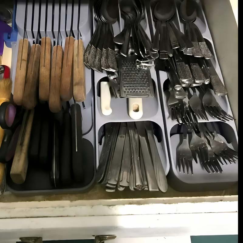 실용적인 서랍형 칼 보관함 - 주방용품 - 주방용품 보 - Kitchen Baking Tray Organizer 리뷰 및 가격