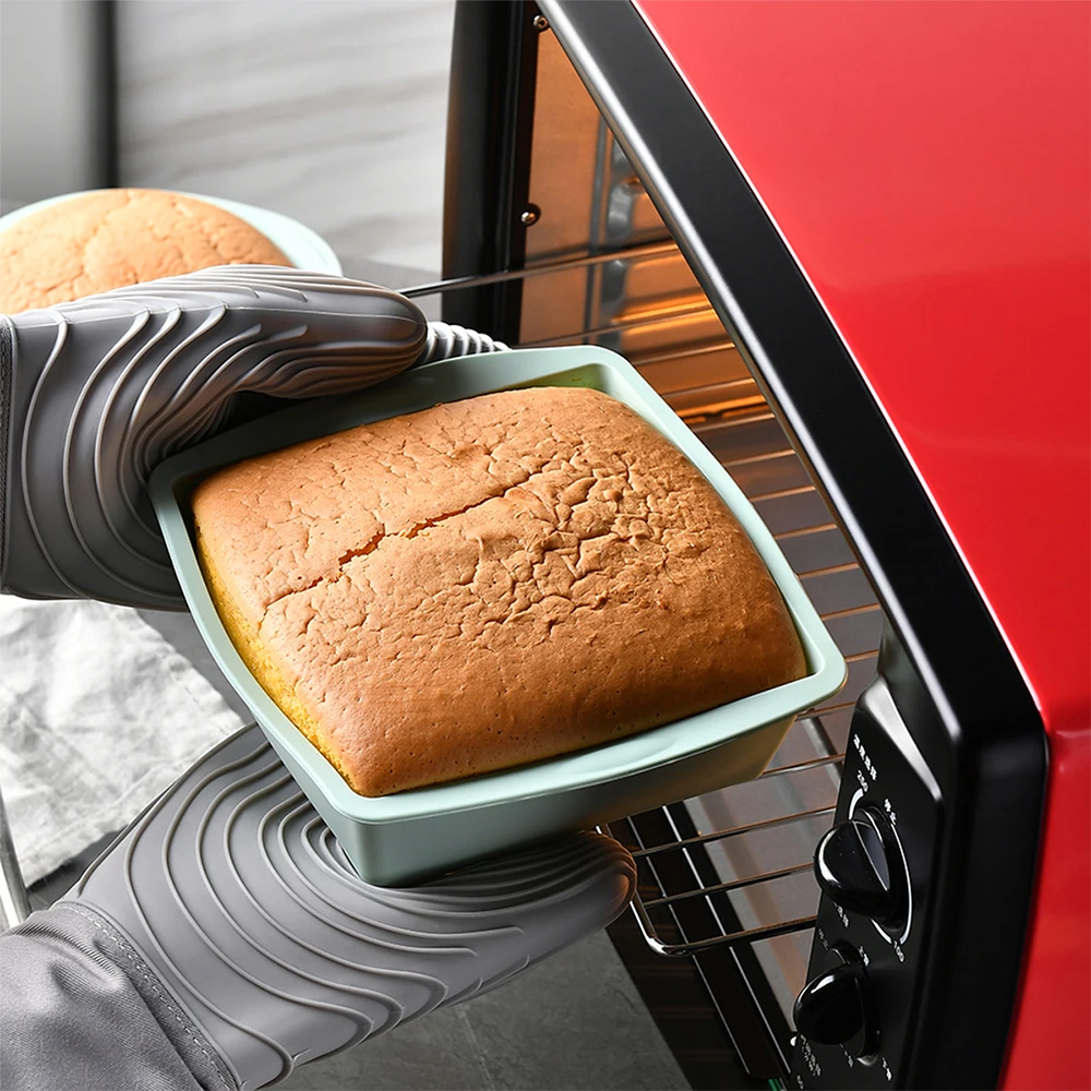 실리콘 사각 케이크 몰드, 간편한 분리 베이킹 팬, 내 - Kitchen Baking Items 리뷰 및 가격