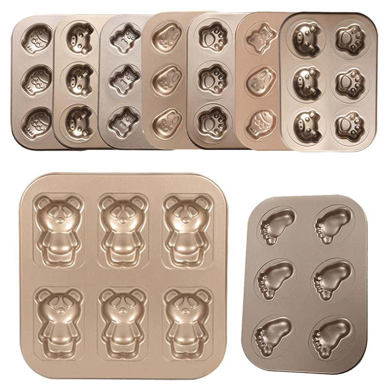 1pcs 케이크 쿠키 팬케이크 탄소강 비 스틱 베이킹  - Kitchen Baking Equipment 리뷰 및 가격