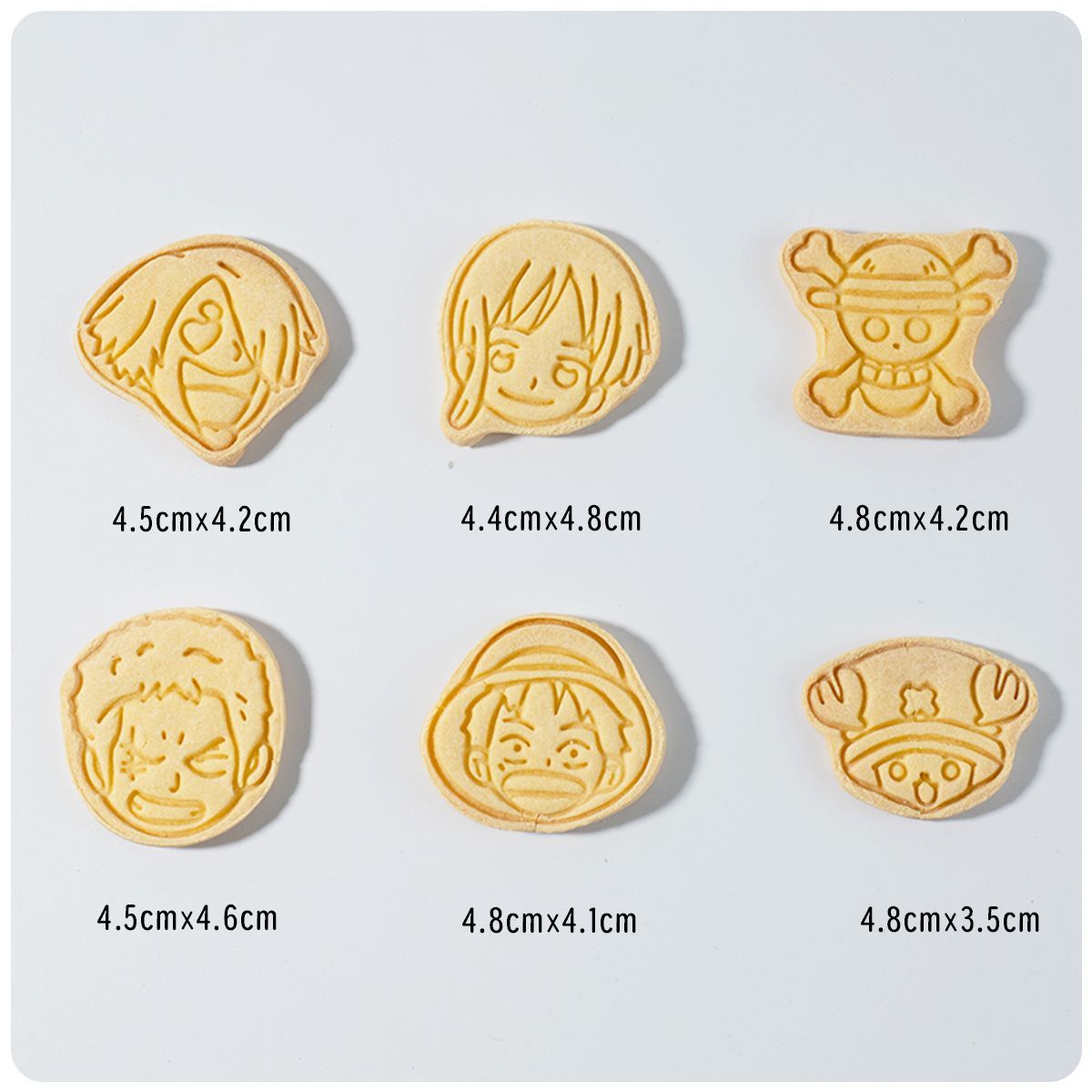 애니메이션 원피스 쿠키 커터 세트 루피 조로 우솝 산지 - Kitchen Baking Items 리뷰 및 가격