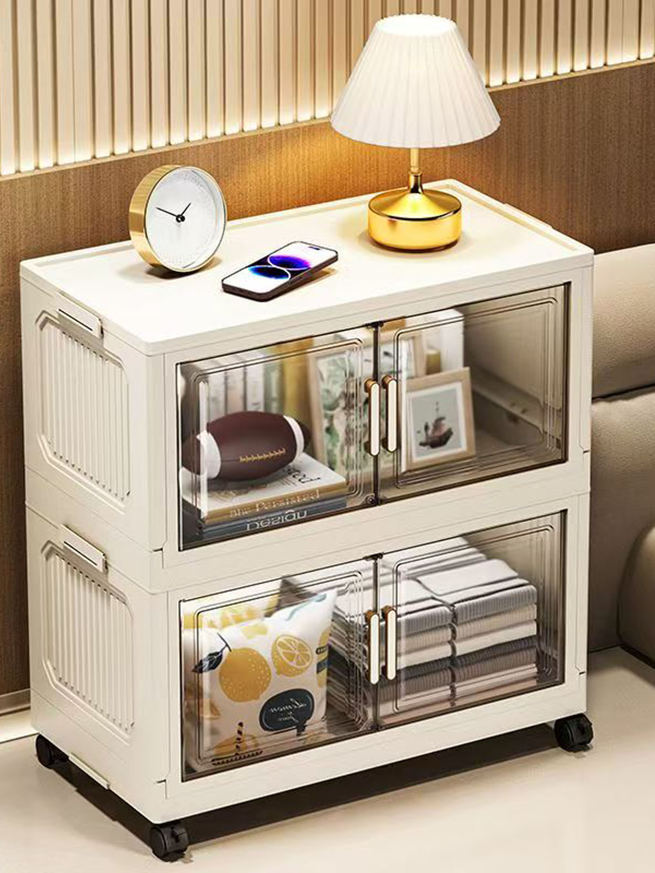 수납장 접이식 수납함 가정용 거실 장난감 수납장 수납  - Kitchen Baking Tray Organizer 리뷰 및 가격