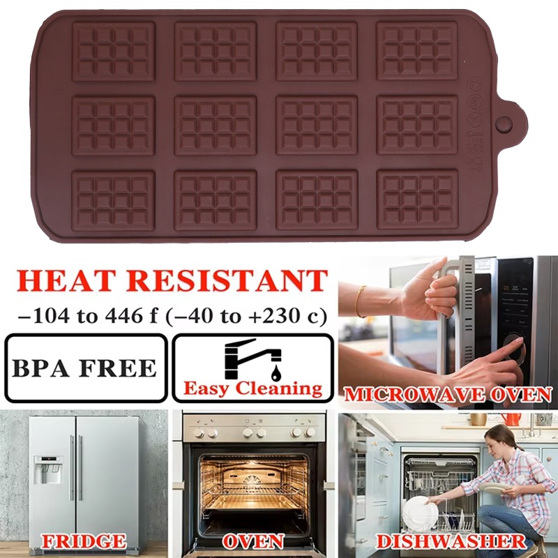 실리콘 초콜릿 몰드, 12 Even 퐁당 파티세리, 캔 - Kitchen Baking Items 리뷰 및 가격