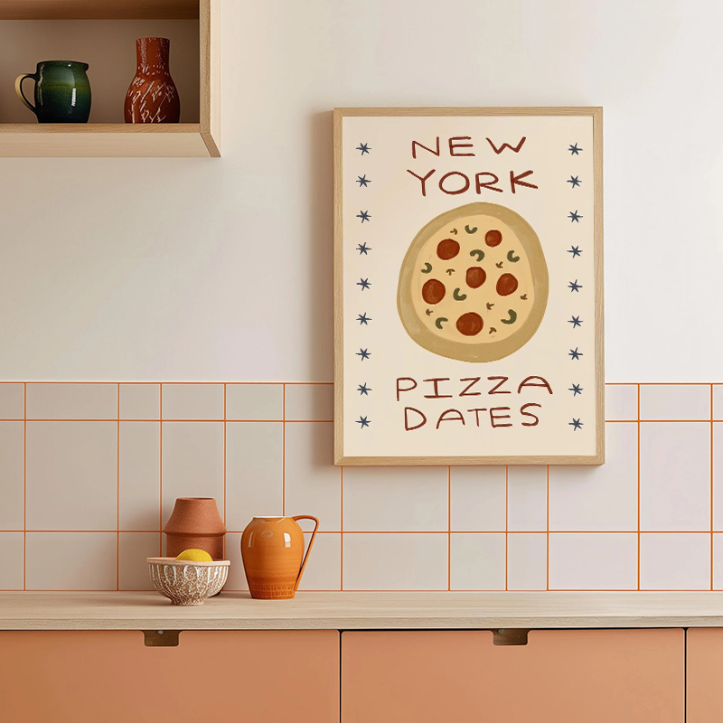 베이킹 케이크 주방 빵 커피 계란 샌드위치 피자 푸드  - Kitchen Baking Wall Art 리뷰 및 가격