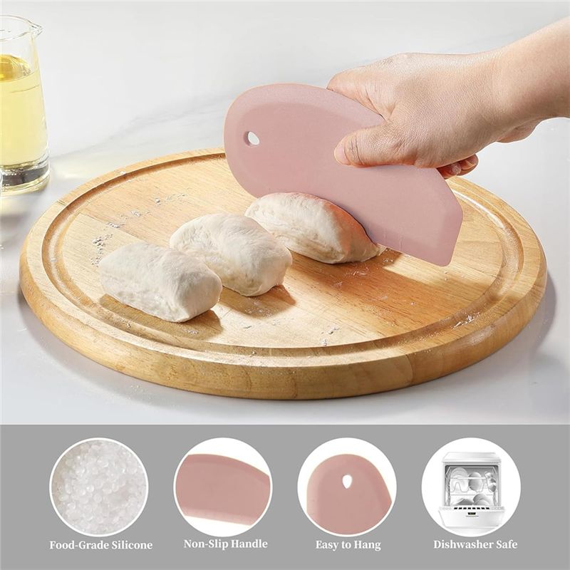 ABAH-실리콘 볼 스크레이퍼 유연한 곡선형 가장자리  - Dough Scraper Curved 리뷰 및 가격
