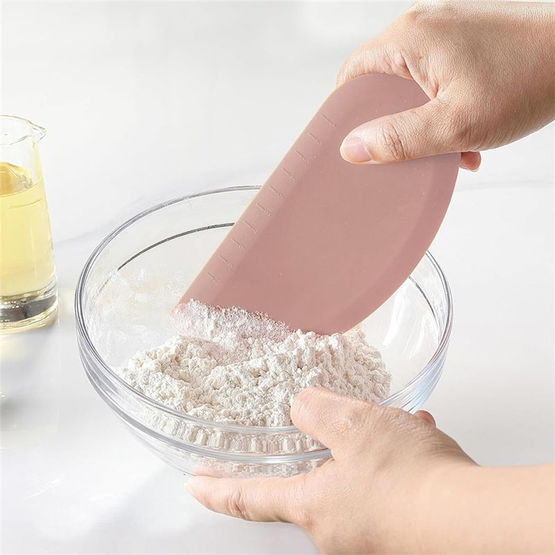 ABAH-실리콘 볼 스크레이퍼 유연한 곡선형 가장자리  - Dough Scraper Curved 리뷰 및 가격