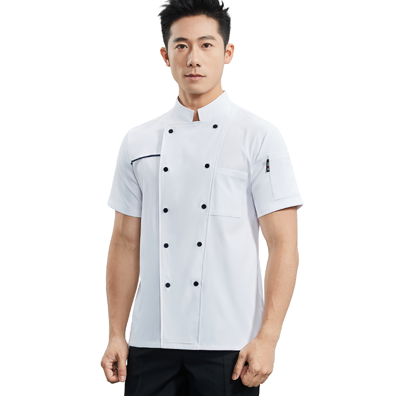 여름 레스토랑 호텔 주방 요리사 유니폼 신축성 통기성  - Kitchen Baker 리뷰 및 가격