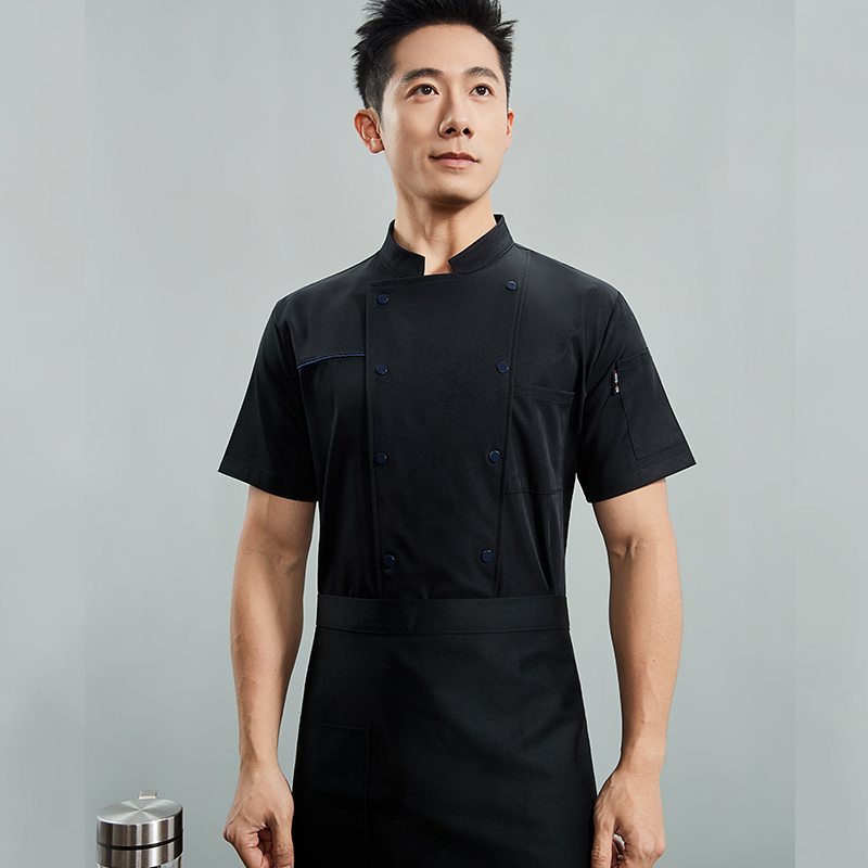 여름 레스토랑 호텔 주방 요리사 유니폼 신축성 통기성  - Kitchen Baker 리뷰 및 가격