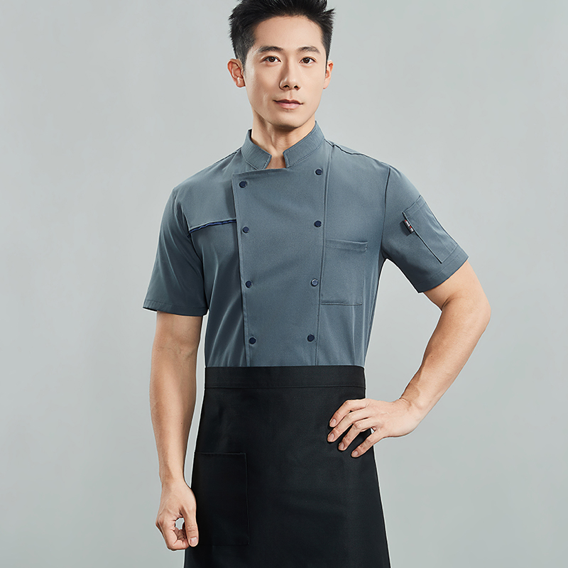 여름 레스토랑 호텔 주방 요리사 유니폼 신축성 통기성  - Kitchen Baker 리뷰 및 가격