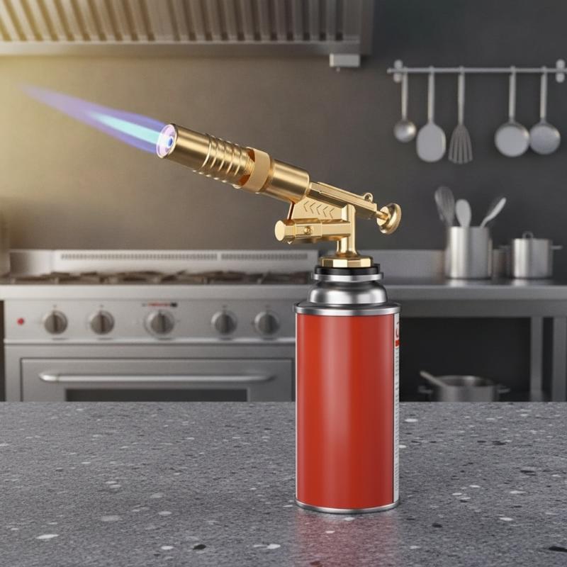 용접 토치 가스 버너 화염 송풍기 가스 토치 브레이징  - Kitchen Baking Torch 리뷰 및 가격
