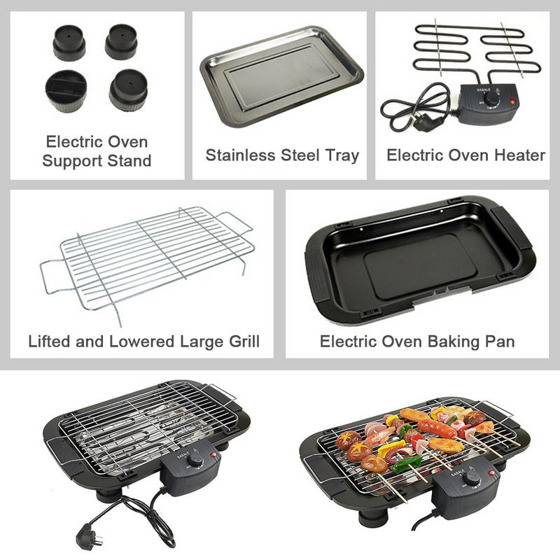 가정용 무연 그릴 2000W 다기능 전기 철판 베이킹  - Kitchen Baking Equipment 리뷰 및 가격