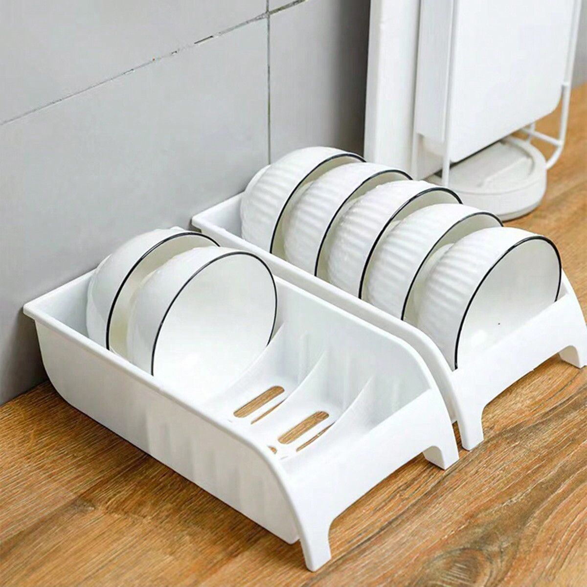 1pc-누수 접이식 배수 그릇 트레이 랙 플라스틱 식기 - Kitchen Baking Tray Organizer 리뷰 및 가격