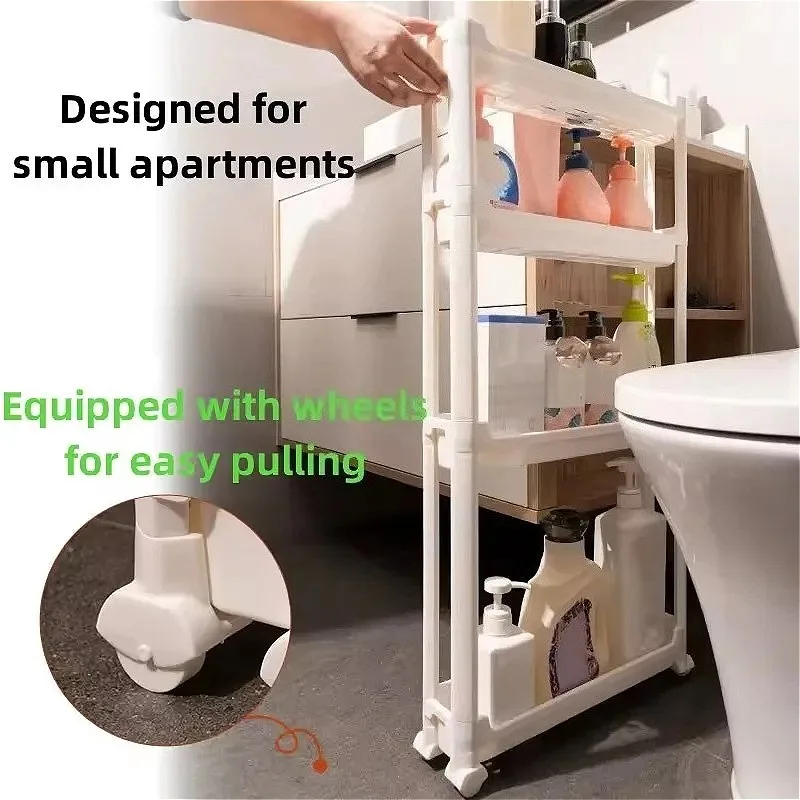 1PC 홈 공간 절약 좁은 랙 주방 스토리지 트롤리 욕 - Kitchen Baking Tray Organizer 리뷰 및 가격