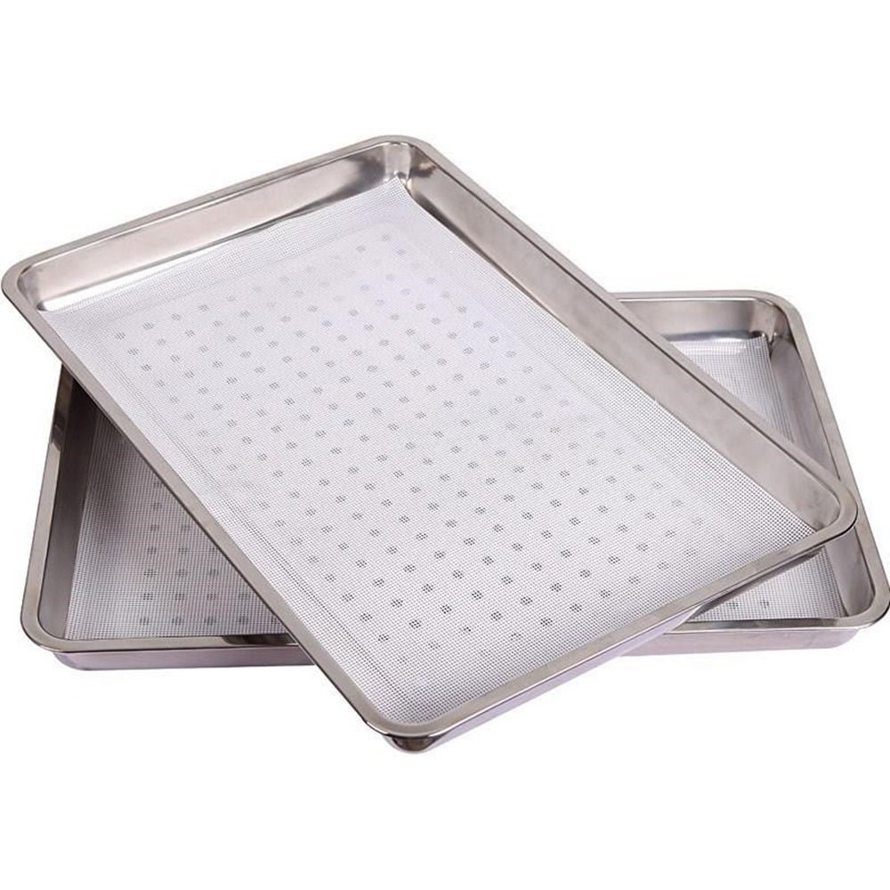 1Pcs 스퀘어 오븐 주방 액세서리 기선 메쉬 패드 식 - Kitchen Baking Sheets 리뷰 및 가격