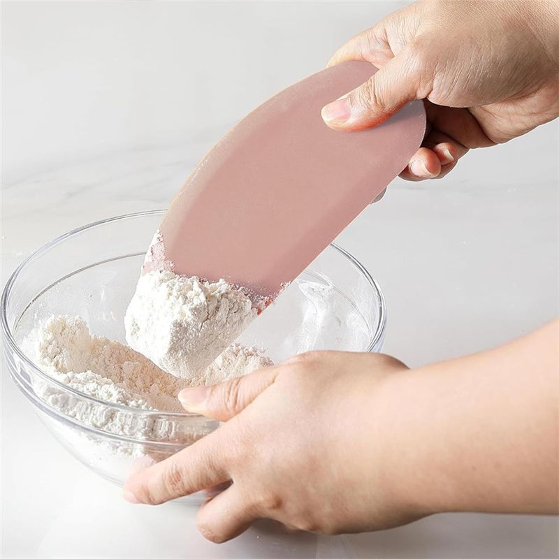 AEE2-실리콘 볼 스크레이퍼 유연한 곡선형 식품 등급 - Dough Scraper Curved 리뷰 및 가격
